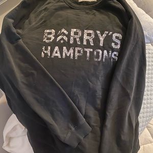 Barry’s Bootcamp The Hamptons sweatshirt Size L